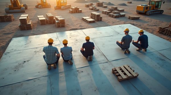 Find durable mats for hire to support your construction needs